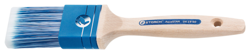 Storch Flachpinsel Aquastar 75 mm Hartholz Polyester-Mix-Borste 41975
